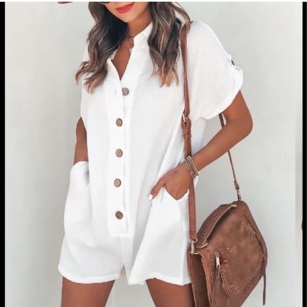 VICI Splendor Cotton Pocketed Romper